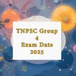 TNPSC Group 4 Exam Date 2025