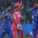 Mumbai Indians vs Rajasthan Royals Match Scorecard