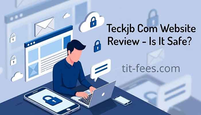 Teckjb Com website review showing tech content and app guides for beginners